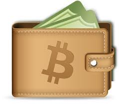 animated wallet with bitcoin symbol