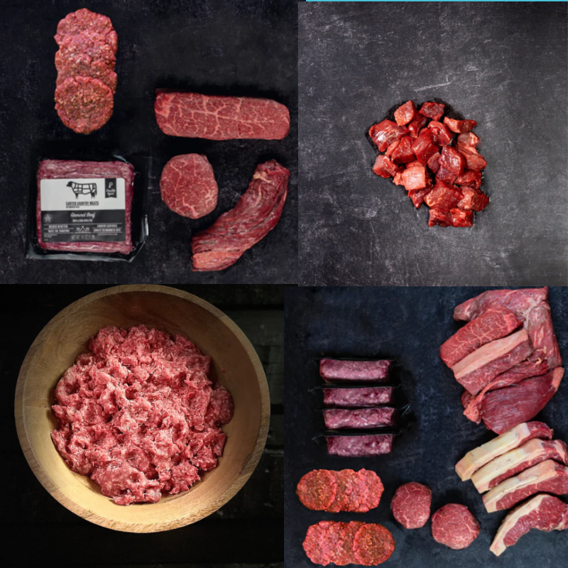 picture of different meats from CC meats
